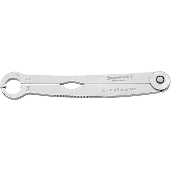 Ratchet wrench FastRatch Size 10 3/8" L.133, 3 mm